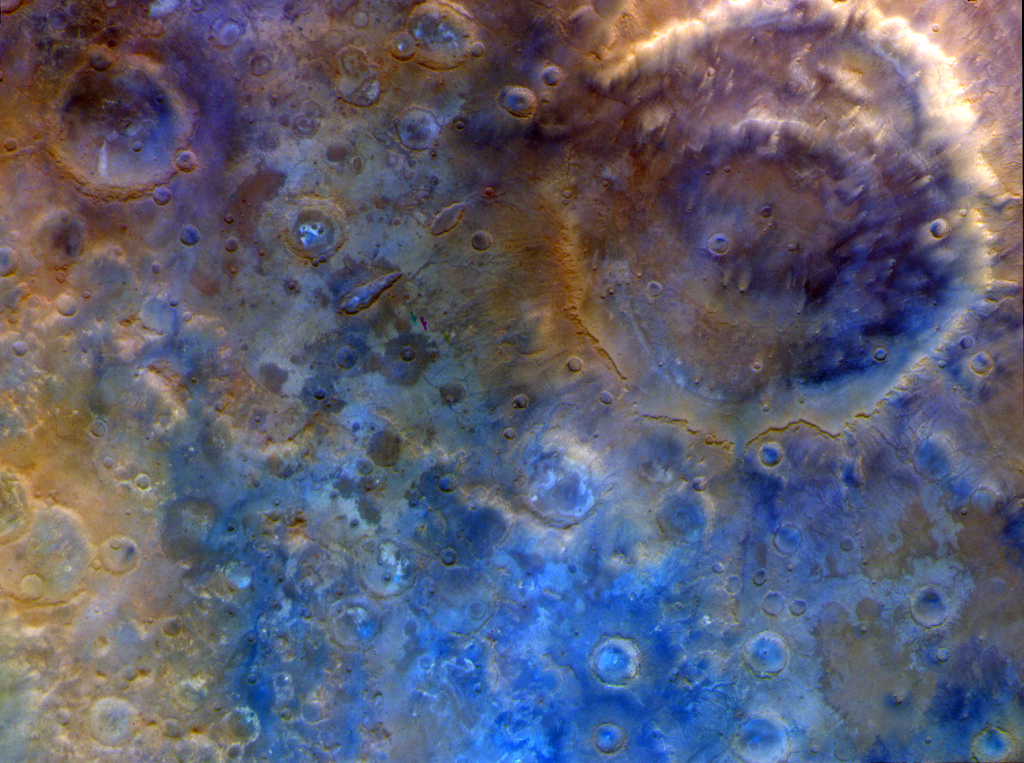 NASA Psyche – powierzchnia Marsa podczas asysty grawitacyjnej